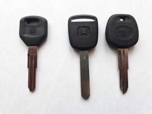 Transponder Car Keys Replacement - On site coding needed